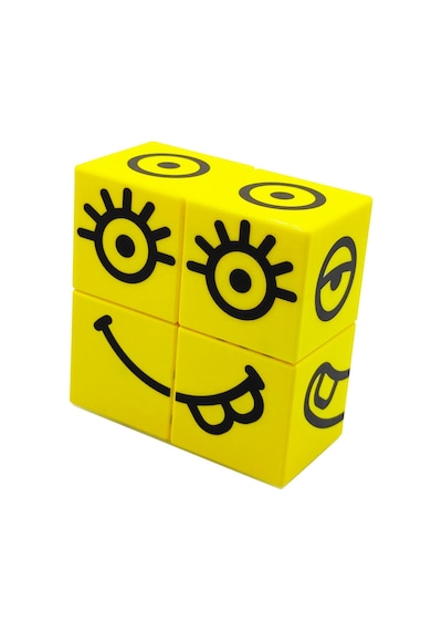 Küpss Manyetik Bloklar Puzzle Suratlar Mıknatıslı Küp