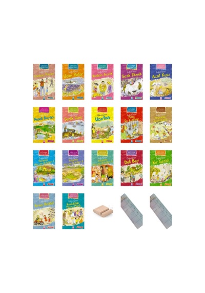 Gülten Dayıoğlu - Gelincik Dizisi 17 Kitap Set / 3. Sınıf / 8-9 Yaş Hikaye+tablet Tutucu