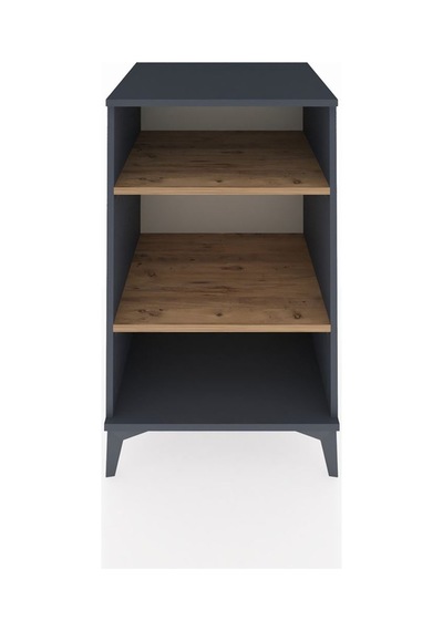 Kronos Komodin 2 Raflı 60x59x96 Antrasit-çam Antrasit