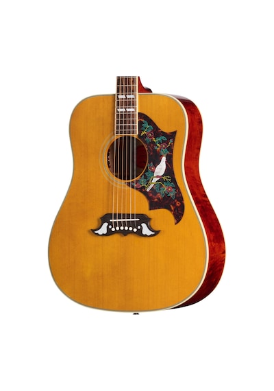 Epiphone 1963 Dove Reissue Elektro Akustik Gitar Antique Natural