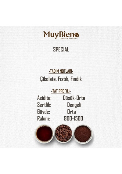 Muybieno Special 1000 Gr Çekirdek Kahve Çekirdek