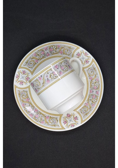 Schumann Arzberg Duble Kahve Fincanı 160 Ml Pembe Tomurcuk