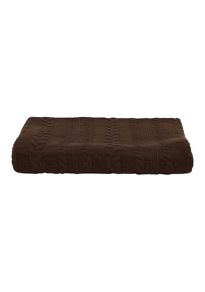 Karaca Home Conner Kahve Püsküllü Throw Battaniye 130x170 Cm 200.22.14.0288