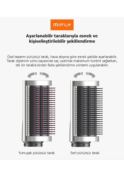 Mıfly Multi Fonksiyonlu Saç Şekillendirici