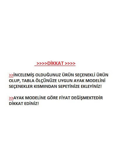 Demontepark Katlanır Masa Ayağı