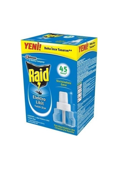 RAİD ELEKTRO LİKİT YEDEK ŞİŞE