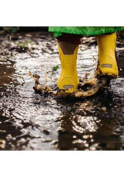 Crocs Crocs Handle It Rain Boot Kids Unisex Çocuk Sarı Bot 113 Sarı
