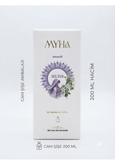Romantik Sultan Kolonya 200 Ml Zarif Ve Hoş Koku