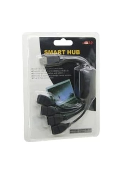 4 Port Usb Hub, Usb 2.0 Yüksek Hız Çoğaltıcı, 480mbps Aktarım Hızı