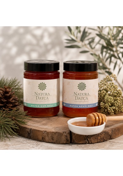 Natura Datça Çam Balı Ve Kekik Balı 2'li Set 2 X 850 G