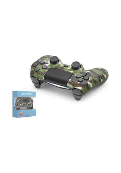 Nodar Nd400l Ps4 Uyumlu Kablosuz Gamepad Oyun Kolu - Yeşil Kamuflaj