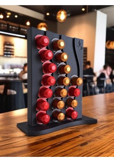 Nespresso Kapsül Tutucu Ve Düzenleyici Organizer 28'li Diğer