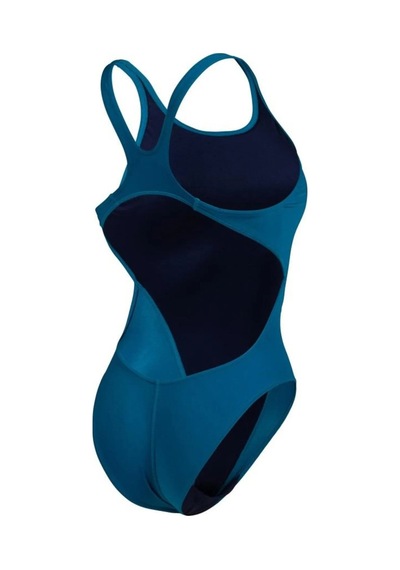 Arena Swim Tech Solid Kadın Yüzücü Mayosu 004763600 Mavi