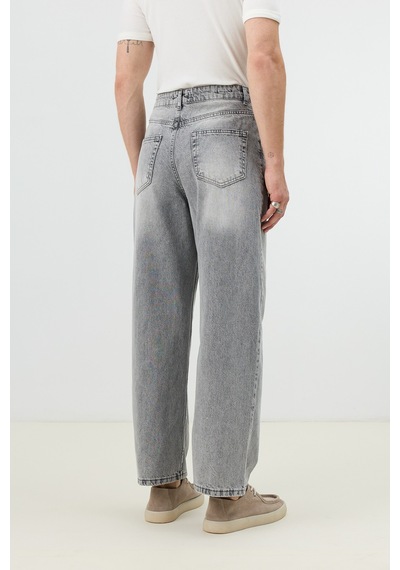 Antioch Relax Fit Erkek Jean Gri