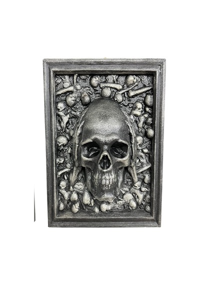 Kurukafa Tablo 3lü Metalik Siyah-gri 15x21 Cm