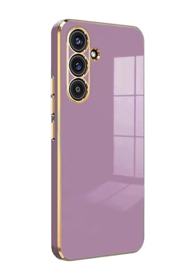 Samsung Galaxy  Uyumlu,  S25 Fe Volet Silikon - Mor