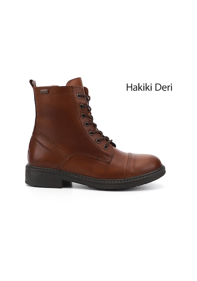 Gönderi(R) Gönderi R Taba Fermuarlı Hakiki Deri Postal Bot Taba