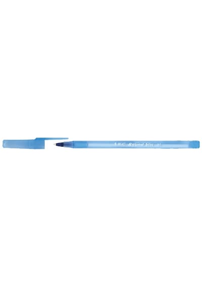 Bic Tükenmez Kalem Round Stick 1.0 Mm 60 Lı Mavi Çok Renkli