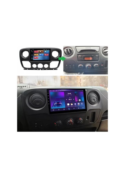 Navix V8 Turbo 4-64 Opel Movano 2010-2019 Android Multimedya Carplay Sistemi 9"