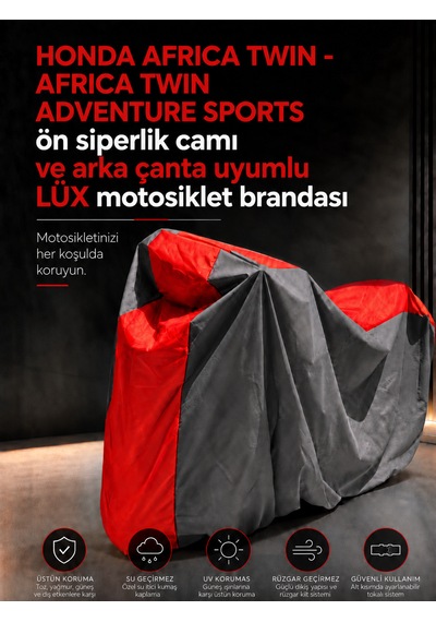 Honda Africa Twin&africa Twin Adventure Sports Modelleriyle Uyumlu Lüx Motosiklet Brandası