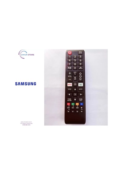 Samsung Uyumlu İle Bn59 01315d Televizyon Kumandası