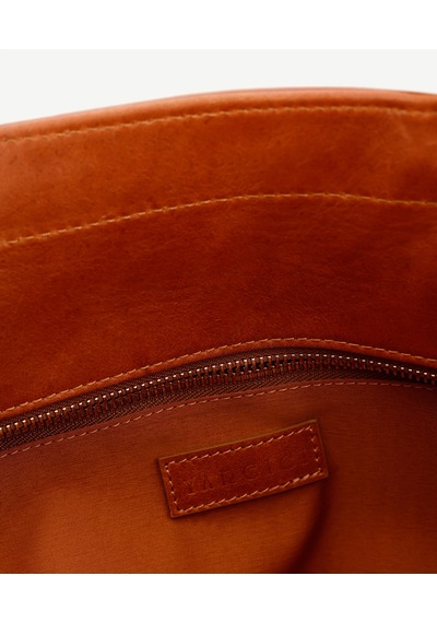 Yargıcı Kolon Detaylı Deri Omuz Çanta 25kkcn3076x 057 Kahverengi