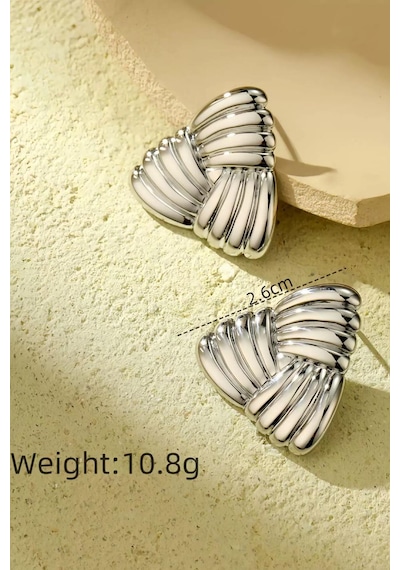 Kadın Özel Tasarım Küpe Zyn13-5081 Gümüş