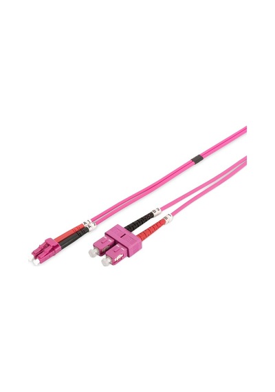 Digitus Fiber Optik Multimode Pembe 1m
