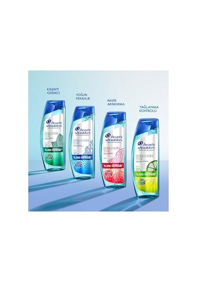 Head & Shoulders Derinlemesine Temizlik Şampuan Kaşıntı Giderici Nane 300 Ml