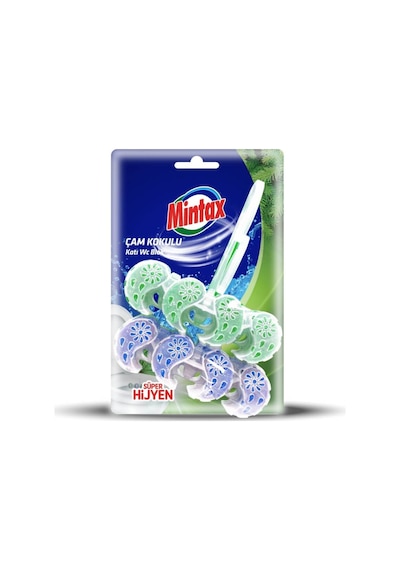 Mintax Çam Kokulu Katı Wc Blok 2 x 48 G