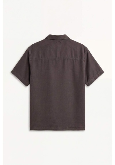 Defacto Regular Fıt Tencel Kısa Kollu Gömlek E2530ax26smbn339 Kahve-bn339