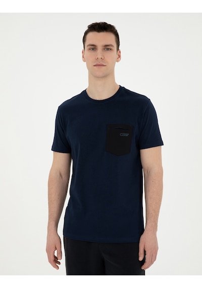 Pierre Cardin Erkek Lacivert Tişört 50285220-vr033 Lacivert