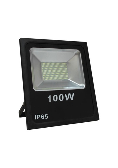 Siyah Kasa Beyaz Işık 100w Led Projektör N11.1488