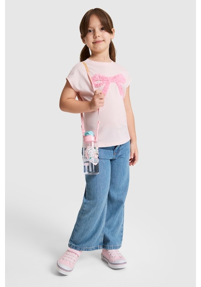 U.S. Polo Assn. Kız Çocuk Açık Pembe Tişört 50325647-vr078 Acık Pembe