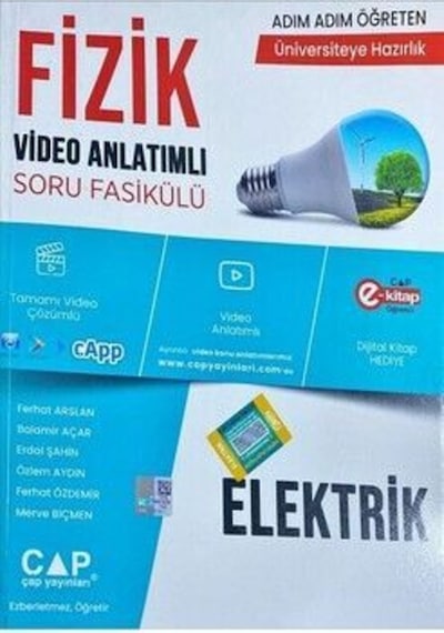 Fizik Elektrik Konu Anlatımlı Soru Bankası -  Çap Yayınları