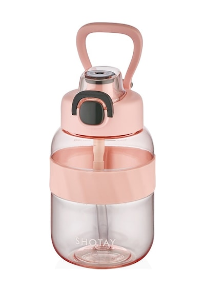 Shotay St-7512 700ml Pembe Pipetli Tritan Matara Pembe