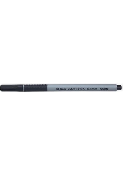 Masis Softpen Fineliner Siyah 10'lu Paket