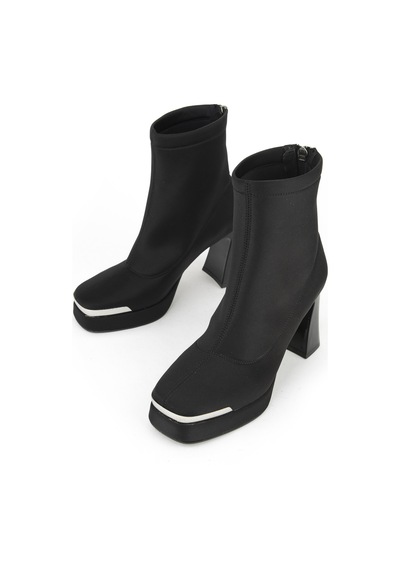 Ziya, Kadın Scuba Bot 1531050z26105158k Siyah 1531050z26105158k 000 Siyah