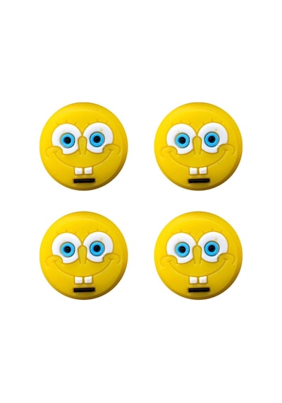 Sünger Bob Ps5/ps4/ps3/xbox One/one X/one S/series X/series S 3d Analog Silikon Koruyucu -4 Adet Sünger Bob-4