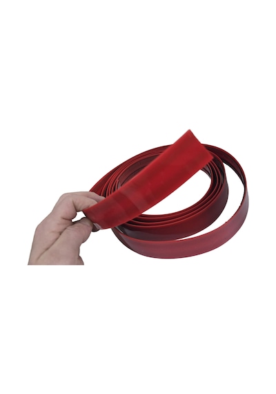 Kırmızı 30 Mm Genişlik 3 Metre Uzunluk Yapışkanlı Şerit