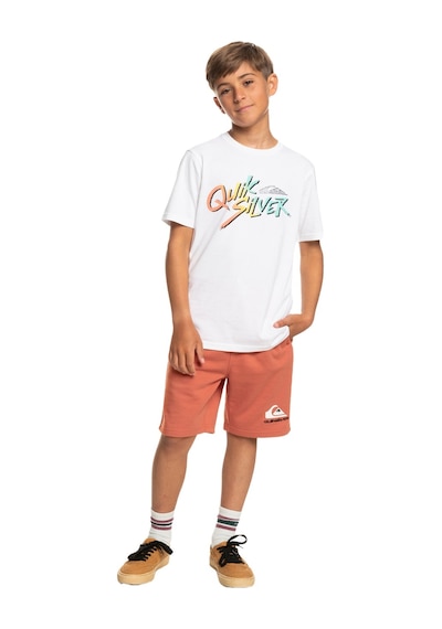 Quiksilver Signature Move Erkek Çocuk Tişört Beyaz
