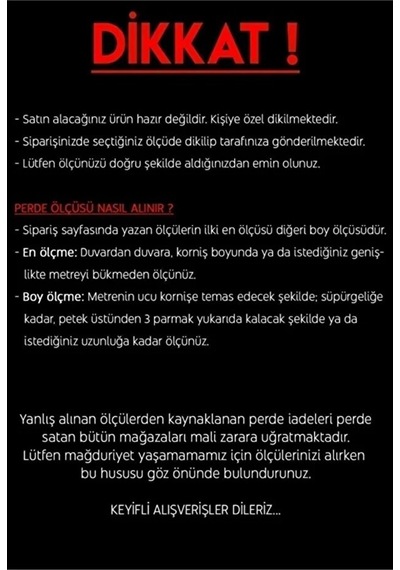 Kiremit Rengi Blackout Işık Geçirmez Kornişli Karartma Saten Perde Lüks Fon Perde Kiremit
