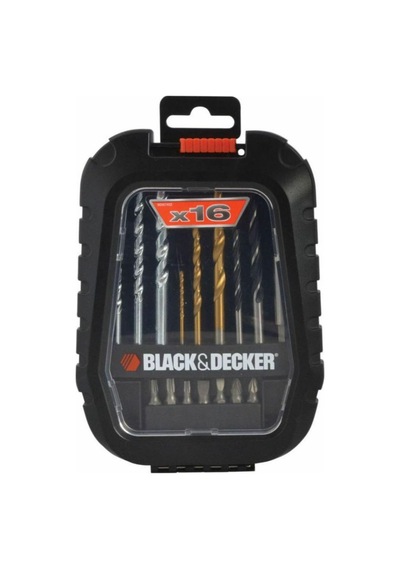 Black Decker A7186 Tın Aksesuar Set 16 Parça Matkap Ucu Torx Ve Bits Uçlar