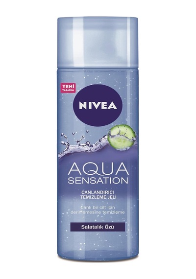 Aqua Sensation Canlandırıcı Yüz Temizleme Jeli 200 Ml , Salatalık Özü İçeren Formül İle Etkili Yüz Temizleme