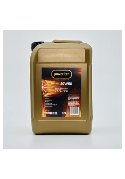 Power Ten 20w50 Motor Yağı 10 Litre