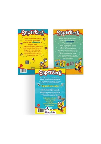 İş Bankası Süper Kedi Serisi 3 Kitap Set 2,3 Ve 4 Sınıflara ...