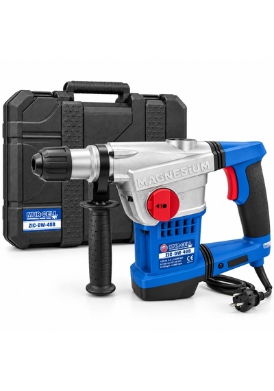 Mur-cell Zıc-dw-40b 1100w 6 Joule Profesyonel Kırıcı Delici Hilti Metal Şanzımanlı, Yan Saplı, Taşıma Çantalı