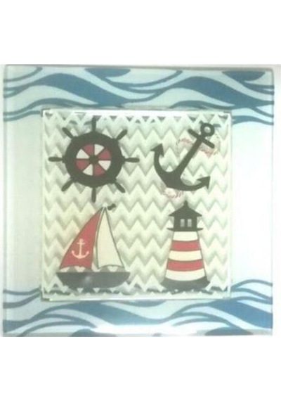 Dekoratif Cam Gider Kapağı Cam Gider Süsü 10 x 10 CM