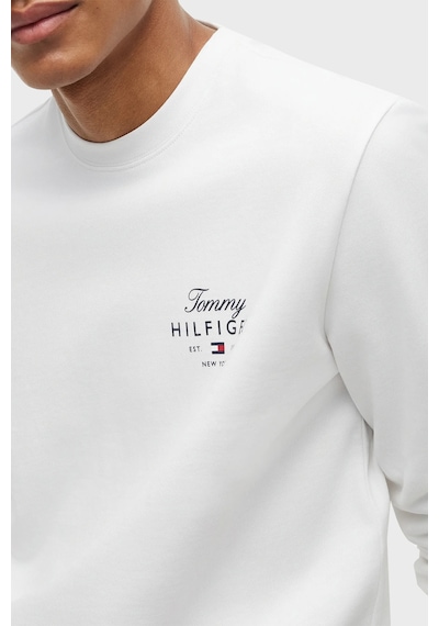 Tommy Hilfiger Logolu Pamuklu Regular Fit Bisiklet Yaka Sweat Erkek Sweat Mw0mw43218 Ybr Beyaz Tommy Hilfiger Logolu Pamuklu Regular Fit Bisiklet Yaka Sweat Erkek Sweat Mw0mw43218 Ybr Beyaz