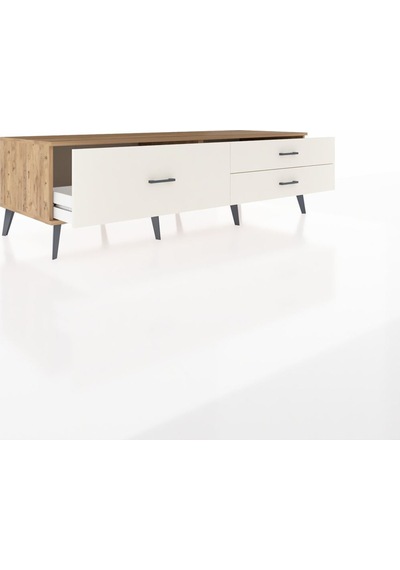 Kronos Tv Ünitesi 3 Çekmeceli 176x59x51 Çam-çam/aytaşı Atlas Çam/aytası